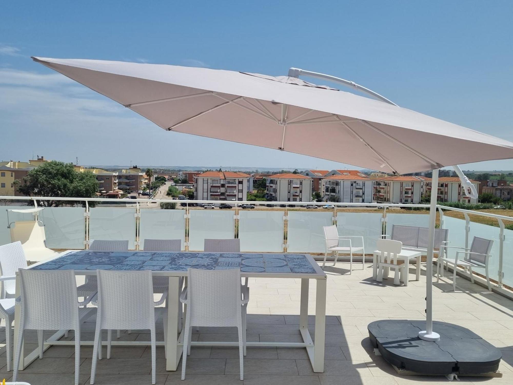 Апартаменти La Terrazza Sul Mare Кампомарино Екстер'єр фото